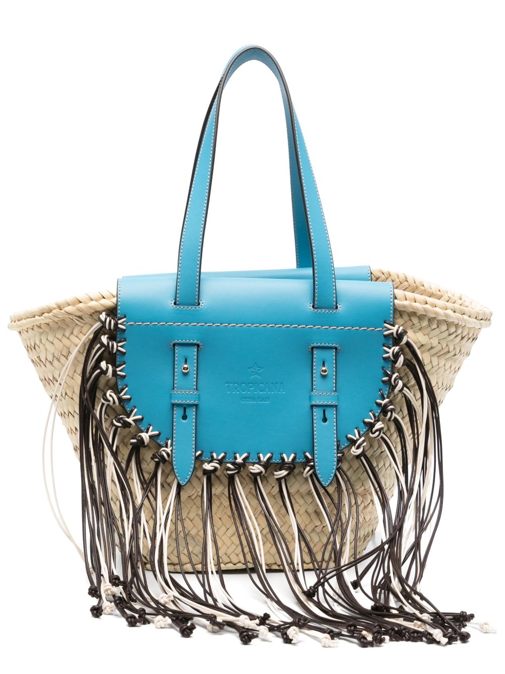 Tropicana bag in raffia fringed detail CUBA LAB TROPICANA
